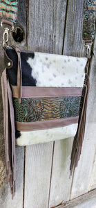 HAIR ON HIDE CROSSBODY