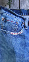 LEVI 511 SLIM FIT STAR JEANS 32 X 34