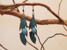 FEATHER DANGLE EARRING NO. 44