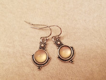 MOONSTONE DANGLE EARRINGS NO.