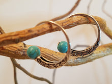 BOHEMIAN TIBETAN HOOP EARRINGS