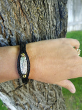 BEADED HORSEHAIR BRACELET