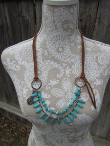 McCALL - LEATHER NECKLACE