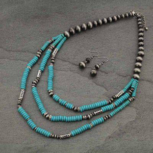 NAVAJO - NO.49 NECKLACE & EARRING SET