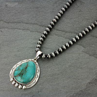 EDEN - NATURAL STONE PENDANT NECKLACE NO.60